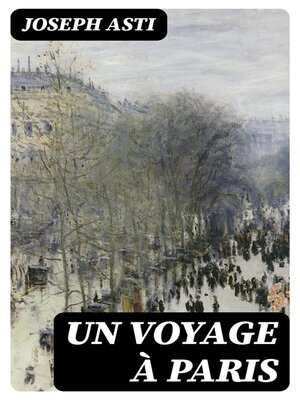 cover image of Un voyage à Paris